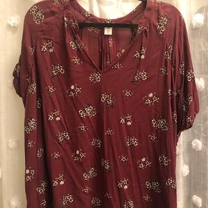 Flowered Blouse